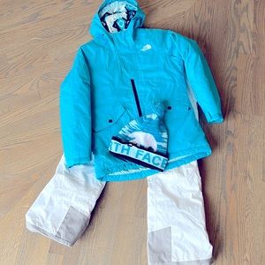 Northface Girls Ski Suit 10/12